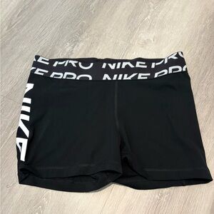 Nike Women's Black Athletic Shorts
